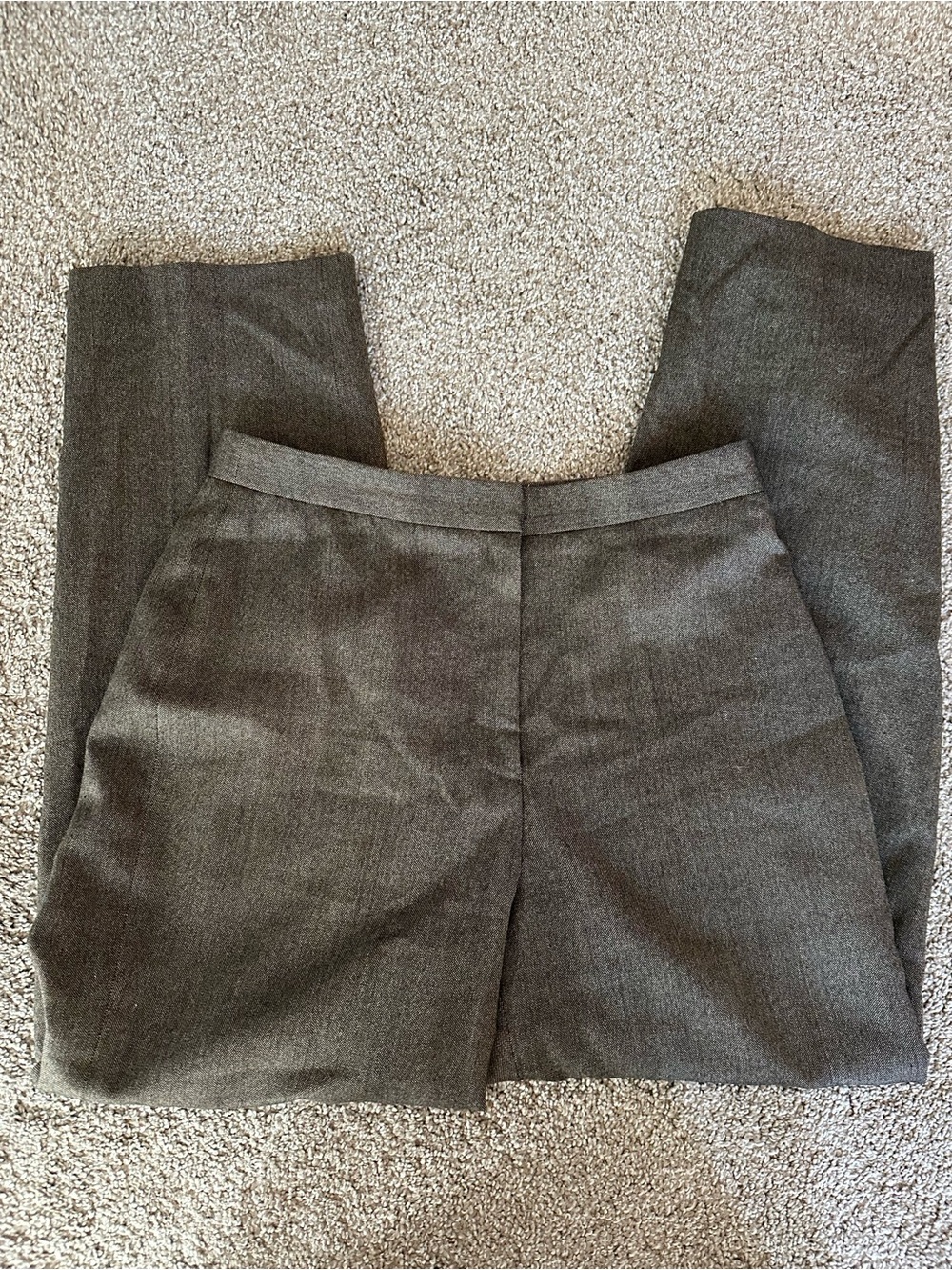 Josephine Chaus Women's Straight-Leg Dress Trousers in Dark Gray